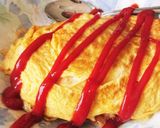 炊飯器で簡単チキンライスのオムライス作り方11写真
