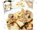 マクロビ☆揚げ出しさといものみぞれ煮作り方4写真