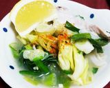 彼氏が喜ぶ☆とろ～りネギ塩ダレの豚鍋作り方7写真