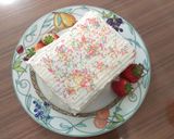 卵焼き用フライパンでレインボーケーキ作り方7写真