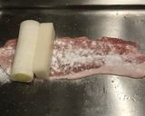 甘〜い！ネギと餅の豚肉巻作り方9写真
