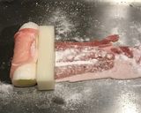 甘〜い！ネギと餅の豚肉巻作り方10写真