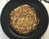 低糖質！里芋とキャベツで作るお好み焼き作り方4写真