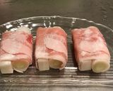 甘〜い！ネギと餅の豚肉巻作り方11写真