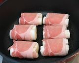 甘〜い！ネギと餅の豚肉巻作り方15写真