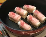 甘〜い！ネギと餅の豚肉巻作り方16写真