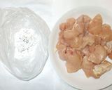 鶏むね肉の酢炒め♪簡単小松菜と作り方2写真