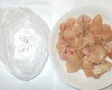 鶏むね肉の酢炒め♪簡単小松菜と作り方2写真