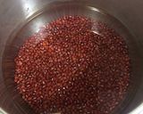 粒あん(圧力なべ+炊飯器)作り方1写真