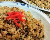 和風【豆苗とアゲの味噌バターチャーハン】作り方16写真