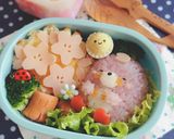 すみっコぐらしの春キャラ弁♪ もぐら作り方6写真