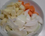 圧力鍋☆肉じゃが作り方1写真