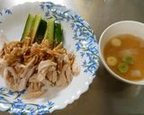 【子どもレシピ】バンバンジーとスープ作り方15写真