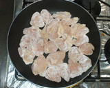 鶏むね肉の酢炒め♪簡単小松菜と作り方5写真