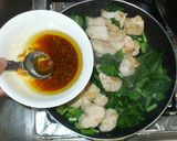 鶏むね肉の酢炒め♪簡単小松菜と作り方9写真