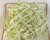 ハムキャベツサンド（シンプルver）作り方3写真