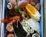 エグゼイド☆デンジャラスゾンビ☆キャラ弁作り方9写真