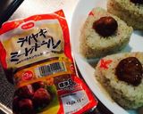 お好み焼き味のおにぎり作り方3写真
