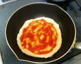 魚焼きグリルで手作りピザ☆マルゲリータ作り方13写真