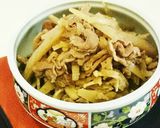 牛肉とゴボウ、こんにゃくのしぐれ煮作り方5写真