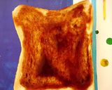 食パンdeお好み焼きパン作り方1写真
