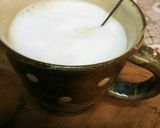 やっとできた！完璧カフェラテ♡作り方6写真