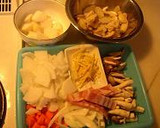 生姜がガツンときいた根菜たっぷりのスープ作り方1写真