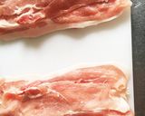 節約!簡単!豚薄切り肉でチャーシュー作り方1写真