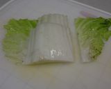 ラーパーツァイ★ピリ辛白菜軸の甘酢漬け作り方4写真