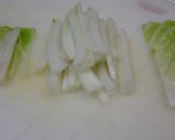 ラーパーツァイ★ピリ辛白菜軸の甘酢漬け作り方5写真