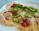 餃子の皮で作る簡単ピザ♡作り方7写真