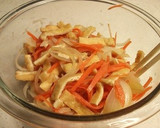 レンジで♪薄揚げと人参の煮びたし生姜風味作り方5写真