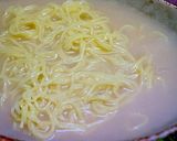 コチュ味噌肉のっけ半熟卵の餡かけラーメン作り方5写真