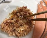 鰹節で苦味軽減♪菜の花のおかかマヨ和え作り方2写真