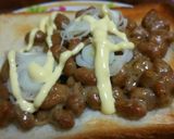 簡単楽食 ナットースト作り方4写真