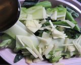 ブロッコリーの茎のオイルがけ作り方1写真