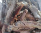 なんちゃって煮干しのなめろう風作り方1写真