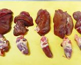 生姜にんにく味噌角煮味！鶏レバーの甘辛煮作り方1写真