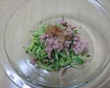 梅きゅうのツナマヨポン酢作り方5写真
