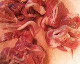 めんつゆでヘルシー 生姜焼き作り方1写真