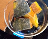 簡単♪レンジでかぼちゃの煮物作り方1写真