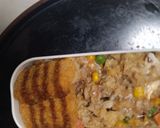 レンジ簡単中華風味噌󠄀カツ味炒飯弁当作り方15写真