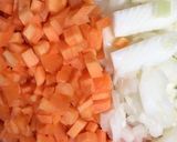 簡単な海老ごぼう炒飯作り方1写真