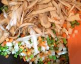 簡単な海老ごぼう炒飯作り方4写真