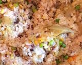 簡単な海老ごぼう炒飯作り方6写真