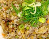 簡単な海老ごぼう炒飯作り方8写真