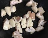 鶏肉となめこのみぞれ煮作り方1写真