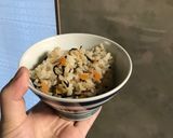 一歳から☆鳥ひき肉の炊き込みご飯作り方6写真