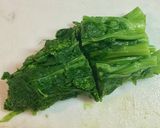 菜の花の梅肉和え作り方1写真