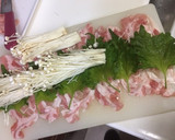節約 お弁当に 簡単豚の紫蘇エノキ巻き作り方1写真